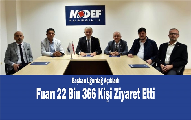 Fuarı 22 Bin 366 Kişi Ziyaret Etti