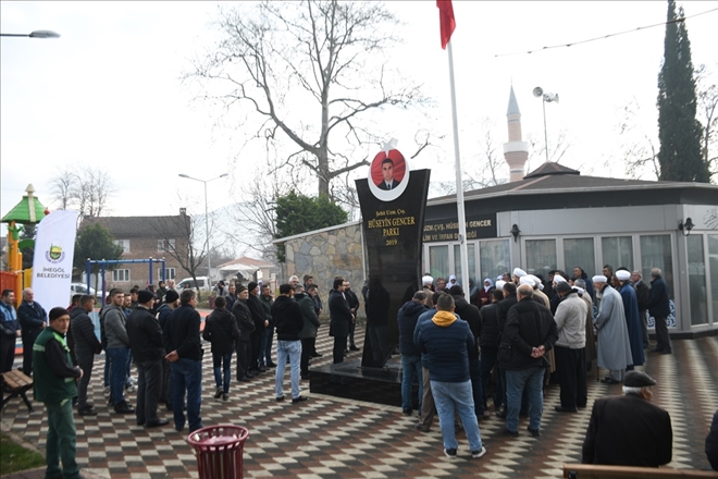 ŞEHİT HÜSEYİN GENCER PARKI HİZMETE GİRDİ