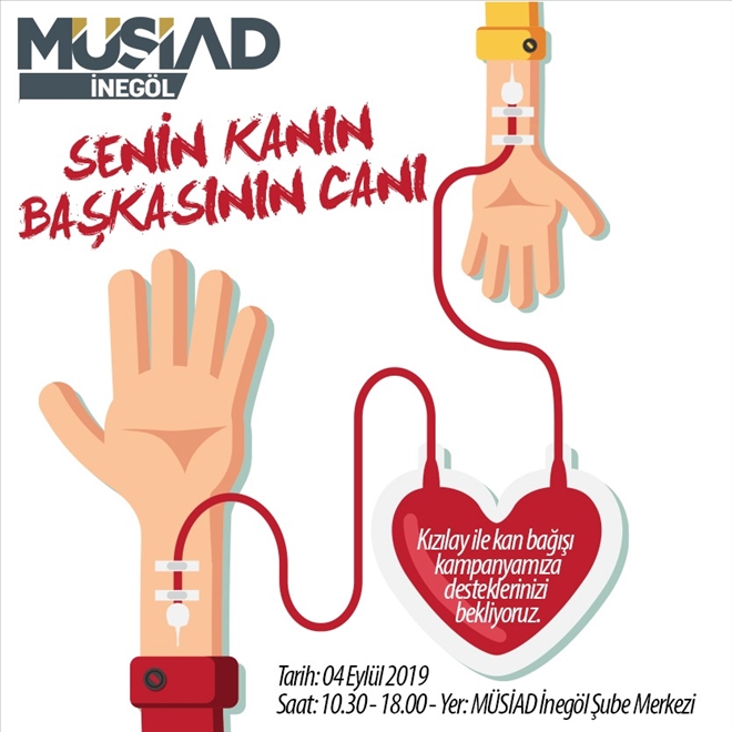 MÜSİAD İNEGÖL´DEN KAN BAĞIŞI