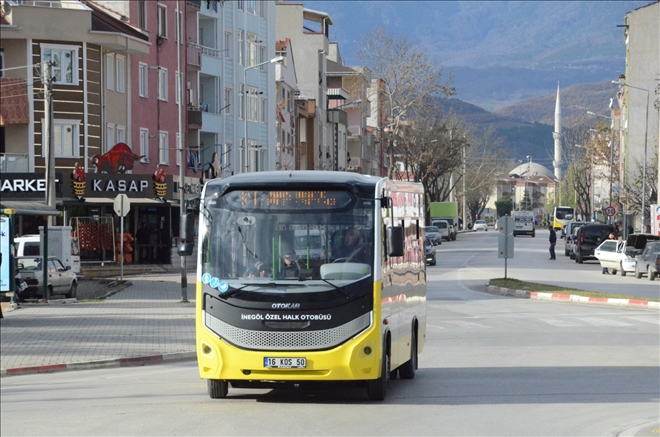 İNEGÖL HALK OTOBÜSLERİNE YENİ GÜZERGAH EKLENDİ