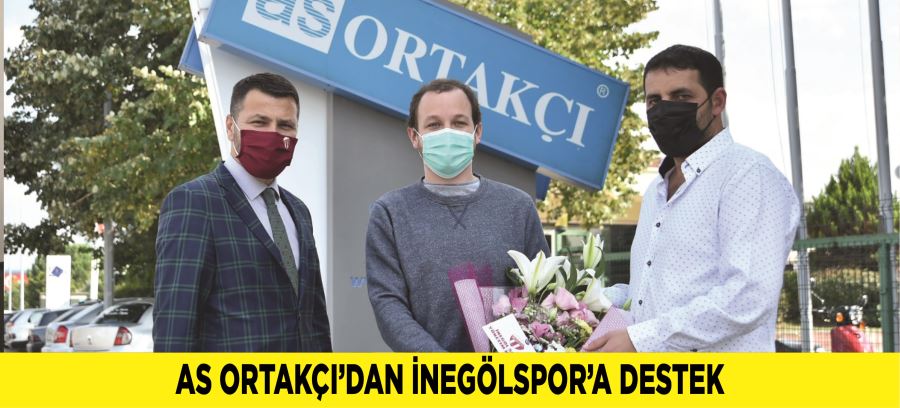 AS ORTAKÇI’DAN İNEGÖLSPOR’A DESTEK