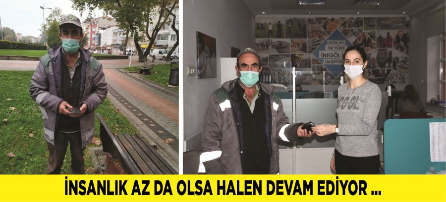 İNSANLIK AZ DA OLSA HALEN DEVAM EDİYOR ...