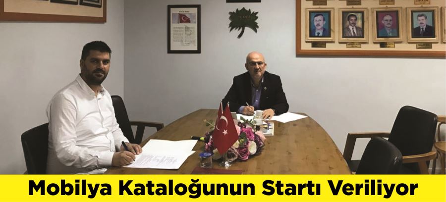 Mobilya Kataloğunun Startı Veriliyor 