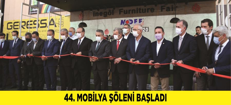 44. MOBİLYA ŞÖLENİ BAŞLADI