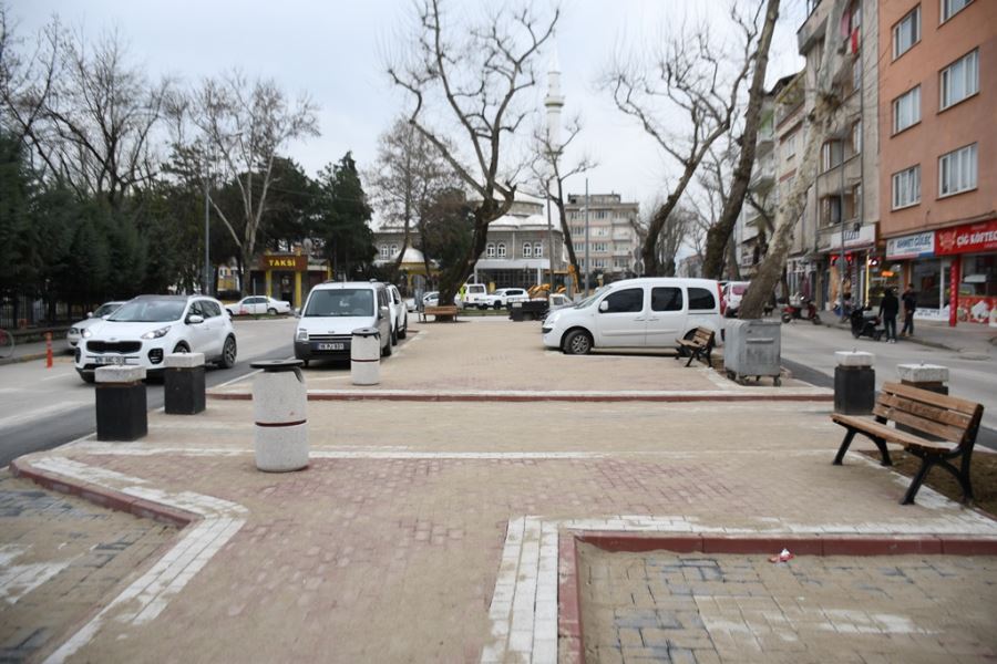 KASIM EFENDİ CADDESİNDE ÇEVRE DÜZENLEMESİ TAMAMLANDI