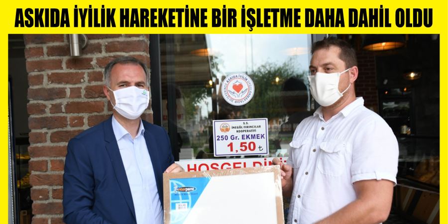 ASKIDA İYİLİK HAREKETİNE BİR İŞLETME DAHA DAHİL OLDU