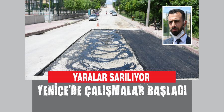 YENİCEKÖY’DE SU BASKINININ YARALARI SARILIYOR