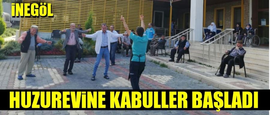 HUZUREVİNE KABULLER BAŞLADI!