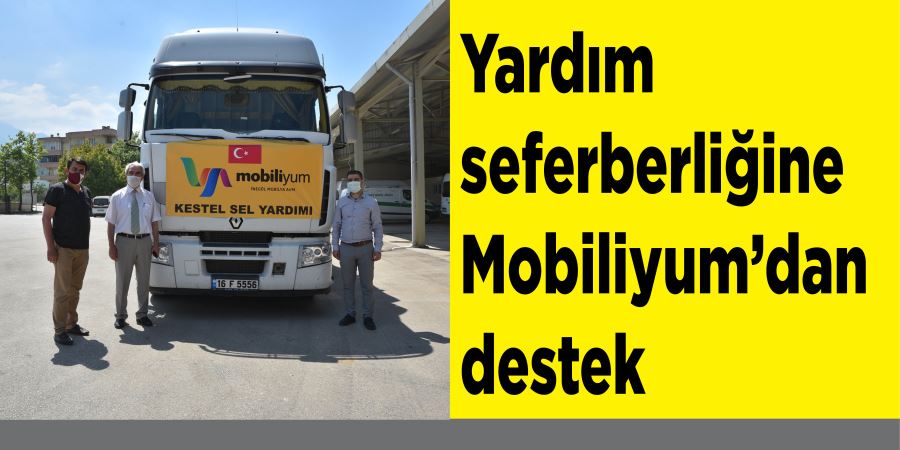 Yardım  seferberliğine  Mobiliyum’dan  destek