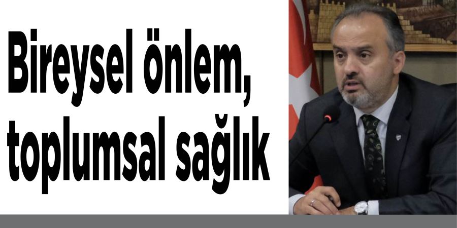 Bireysel önlem, toplumsal sağlık