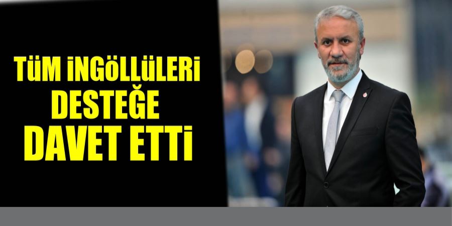 UĞURDAĞ TÜM İNEGÖLLÜLERİ DESTEĞE DAVET ETTİ