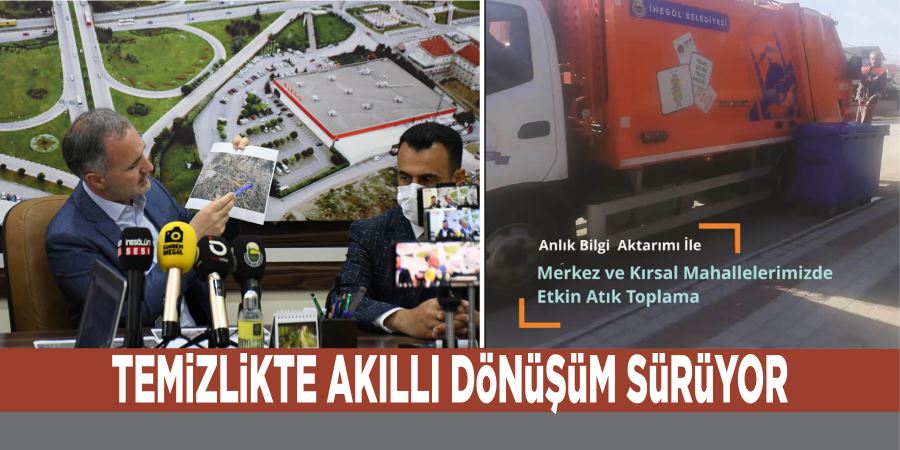 TEMİZLİKTE AKILLI DÖNÜŞÜM SÜRÜYOR