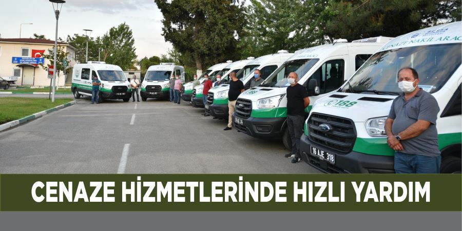 Büyükşehir acıları hafifletiyor