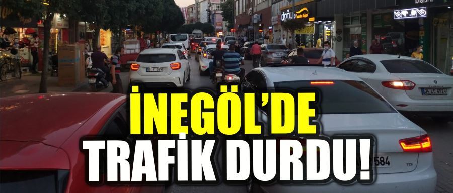 İNEGÖL’DE BAYRAM YOĞUNLUĞU