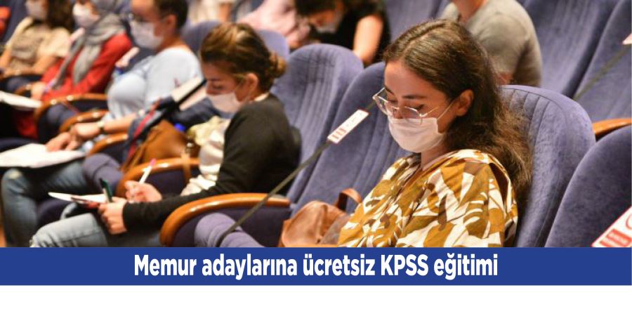 Memur adaylarına ücretsiz KPSS eğitimi