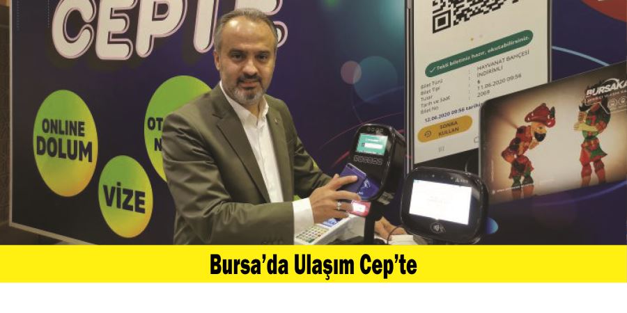 Bursa’da Ulaşım Cep’te