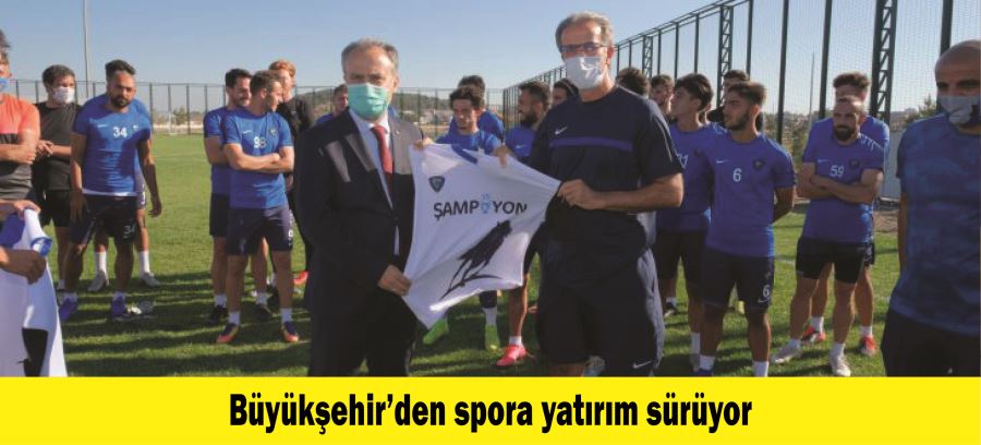 Büyükşehir’den spora yatırım sürüyor