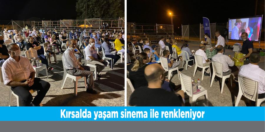 Kırsalda yaşam sinema ile renkleniyor