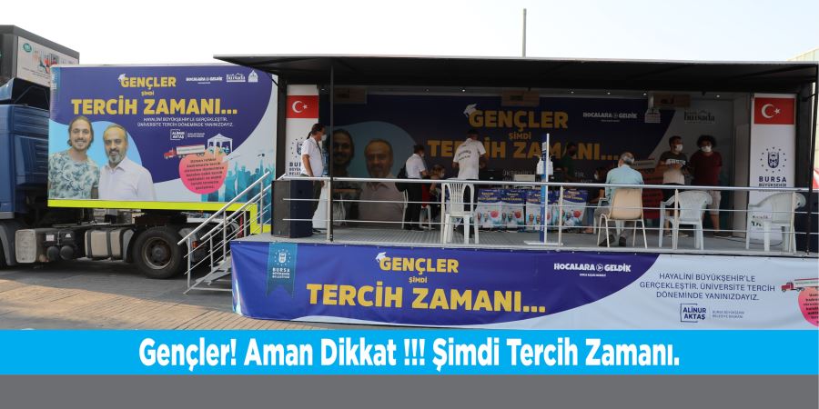 Gençler! Aman Dikkat !!! Şimdi Tercih Zamanı. 