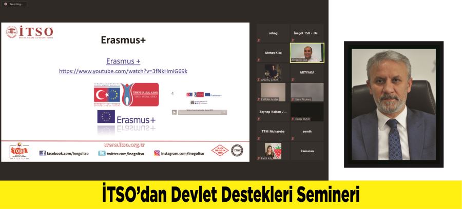 İTSO’dan Devlet Destekleri Semineri