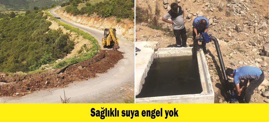 Sağlıklı suya engel yok